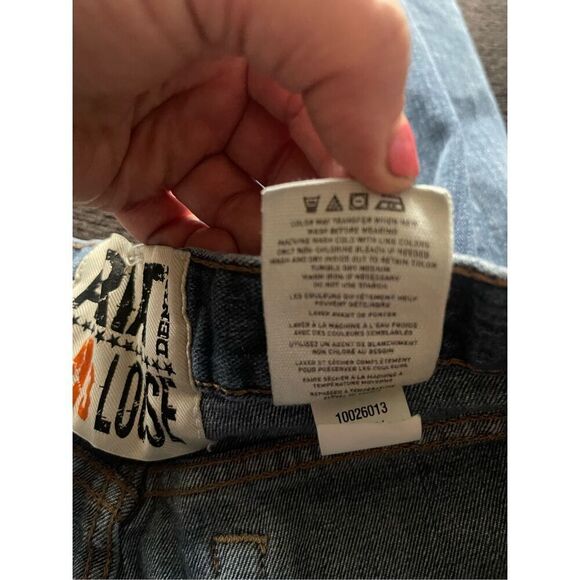 Ariat Denim M3 Loose Mens Blue Dsrk Wash Stackable Straight Leg Jeans Size 32 - Picture 8 of 14